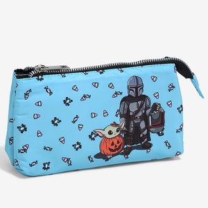 Star Wars The Mandalorian Mando & The Child Trick or Treat Cosmetic Bag